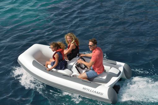 Tender Boat in Water