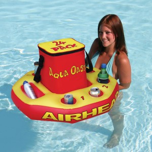 The Big Bobber Floating Cooler -Boating/Fishing/Pool Party Holds