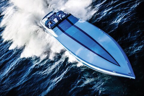 catamaran inboard speed