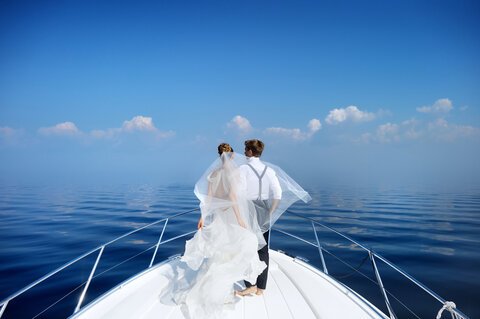 Wedding on a Boat